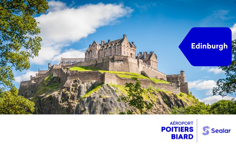 Flights between Edinburgh and Poitiers come back in 2023